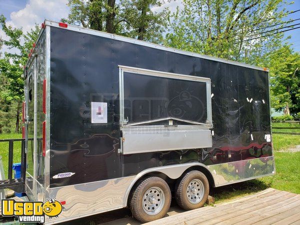 Freedom BBQ Concession Trailer / 2016 Mobile Barbecue Unit -Works Great