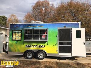 2020 Freedom 8.5' x 18' Food Trailer with Lightly Used 2021 Kitchen
