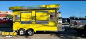 2021 15' Food Concession Trailer with Pro-Fire Suppression | Licensed Mobile Food Unit