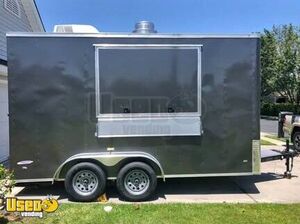 2022 7' x 14' Freedom Kitchen Food Concession Trailer with Pro-Fire System