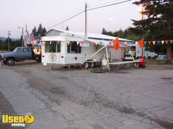 2008 - 8.5 x 24 Custom Built Concession Trailer