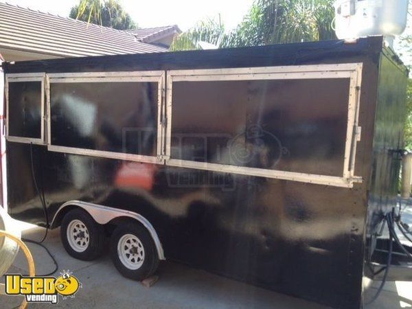 8.5' x 16' Food Concession Trailer