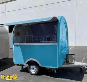 New 2021 6' x 7.5' Empty Concession Trailer / Basic Mobile Vending Unit