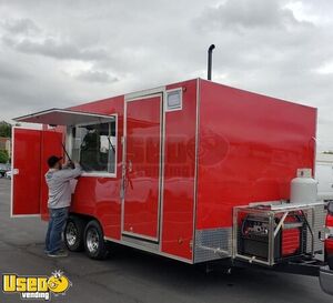 Licensed and Permitted 2019 8' x 16' Barbecue Concession Trailer