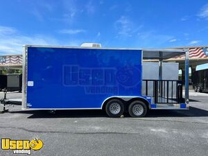 Ready To Go, New 2023 - 8.5' x 20' Quality Cargo Concession Trailer with 6' Porch