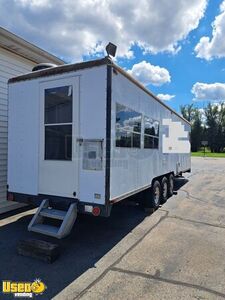 Wells Cargo 8' x 28' Food Concession Trailer Mobile Kitchen Unit