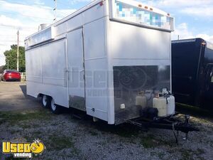 8' x 20' Very Neat Food Concession Trailer with Commercial Kitchen