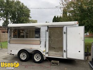2003 - 7.5' x 14' United Express Pizza / Shaved Ice Concession Trailer