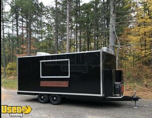 Licensed in 3 States- 2019 8' x 18' Food Concession Trailer Mobile Kitchen w/ Pro-Fire Suppression