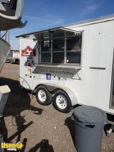 2022 7' x 18' Diamond Cargo  Kitchen Food Trailer with NSF Equipment
