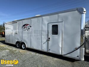 2016 7.5' x 28' Kitchen Food Concession Trailer with Pro-Fire System