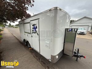 2025 8' x 16' Kitchen Food Concession Trailer with Fire Suppression System