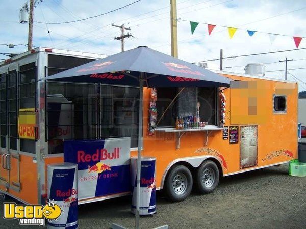 2012 - 26' Custom Built BBQ Concession Trailer- Turnkey Business