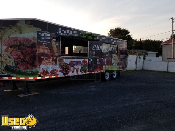 2015 - 8' x 27' Food Concession Trailer