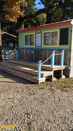 16' Shaved Ice Concession Stand