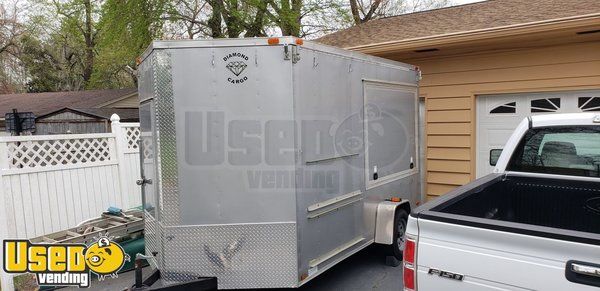 2015 - 7' x 12' Used Concession Trailer