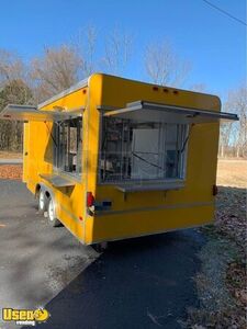 2007 8.6' x 16' Used Very Clean Food Concession Trailer