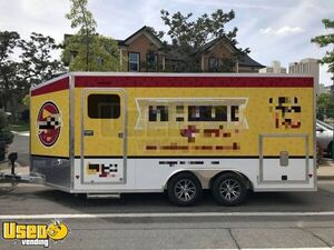 Well Maintained 2018 CargoPro 8.5' x 16' Street Food Concession Trailer