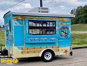 Like-New Shaved Ice Concession Trailer | Used Snowball Trailer