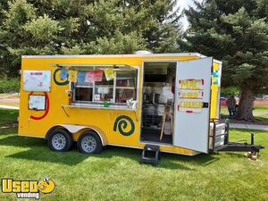 Versatile - 2018 16' Diamond Cargo Kitchen Food Trailer with Fire Suppression System
