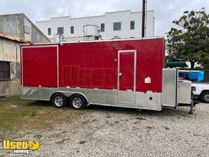 2021 8' x 20'  Mobile Kitchen w/ CA Insignia Concession Trailer w/ Forno Classico Pizza Oven