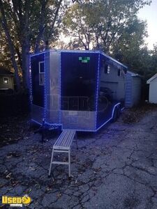 NEW - 2024 10' x 18' Kitchen Food Concession Trailer Mobile Vending Unit