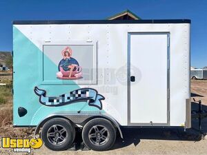 Versatile - 2023 7' x 12' Concession Trailer Mobile Vending Unit