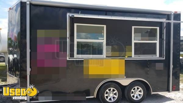 7' x 16' Food Concession Trailer