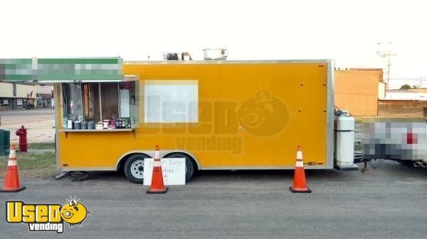 2013 - 8.5' x 20' Food Concession Trailer TURNKEY