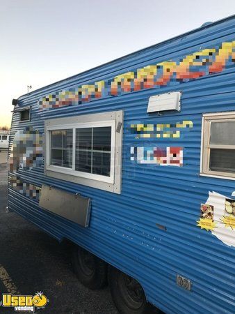 Vintage 1973 - 8' x 26.4' Food Concession Trailer