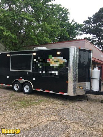 Turnkey 2017 8.5' x 20' Cargo Craft Kitchen Food Trailer/Used Mobile Food Unit