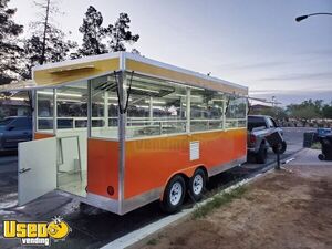 Brand New 2020 - 8' x 18' Mobile Kitchen Food Concession Trailer