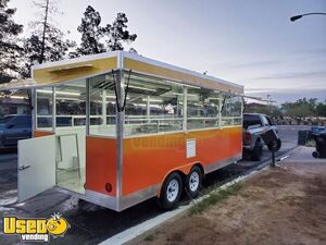 Brand New 2020 - 8' x 18' Mobile Kitchen Food Concession Trailer