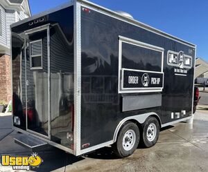 2021 8.6' x 16' Commercial Mobile Kitchen Unit Food Concession Trailer