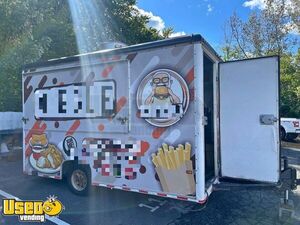 Turnkey - 2000 6' x 12' Wells Cargo Kitchen Food Concession Trailer with Pro-Fire Suppression