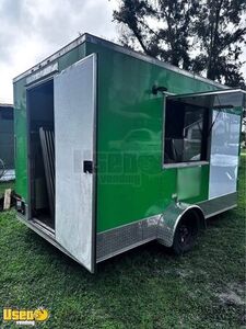Well Equipped - 7' x 14' Ice Cream/Snowball Concession Trailer