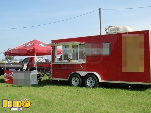 7' x 16' Food Concession Trailer