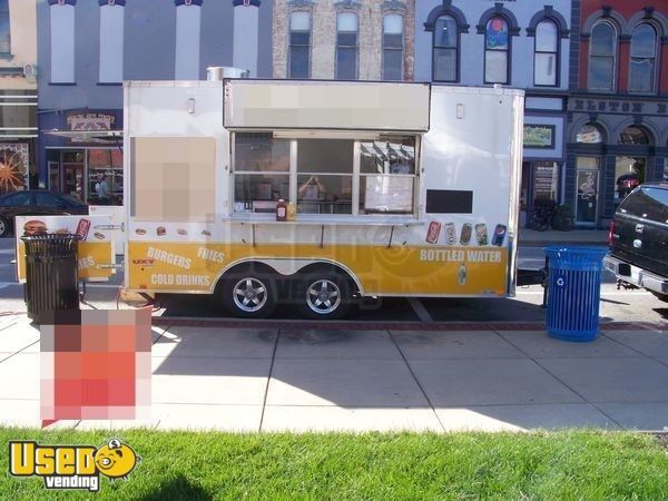 2013 - 8' x 16' Food Concession Trailer