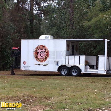 2016 - 8.5' x 22' Food Concession Trailer with Porch
