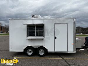 BRAND NEW. 2022 8.5' x 16' Rock Solid Cargo Commercial Kitchen Food Concession Trailer