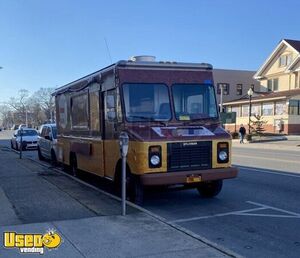 Lightly Used GMC P-90 20' Step Van Kitchen Food Truck with Pro-Fire