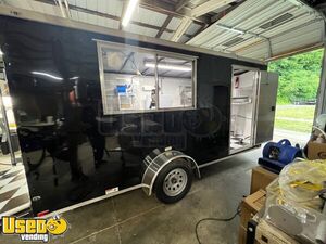 NEW - 2025 7' x 14' Shaved Ice Trailer | Snowball Concession Trailer