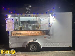 2021 7' x 12' Quality Cargo Mini-Donut / Coffee Concession Trailer