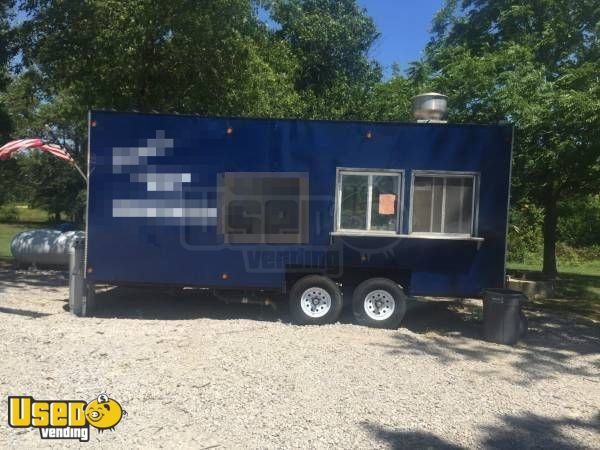 Mobile Kitchen Food Concession Trailer