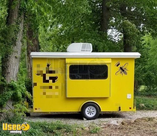 2018 - 6' x 12' Shaved Ice Concession Trailer