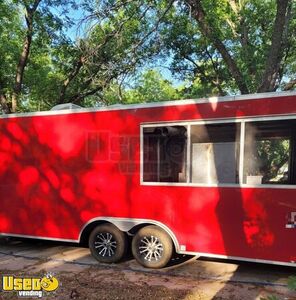 2021 Continental Cargo 8.5' x 22' Barbecue Concession Trailer with Porch