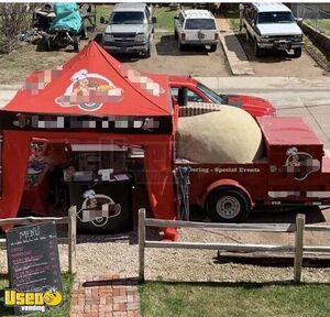 Turn Key - 2015 8' x 12' Brick Oven Pizza Trailer | Mobile Pizzeria Unit