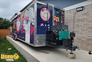 Fully Equipped - 2021 8' x 24' Kitchen Food Concession Trailer with Pro-Fire System