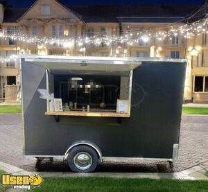 Like New - 2023 7' x 12' Cargo Craft Mobile Bar Trailer  Beverage Concession Trailer