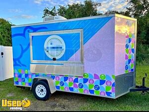 Turnkey - 2017 6' x 12' Shaved Ice Trailer Snowball Concession Unit